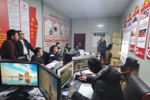 东吴网架高铁站房工程春节突击抢工追踪报道之群策群力