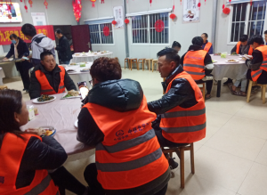 东吴网架高铁站房工程春节突击抢工追踪报道之年夜饭